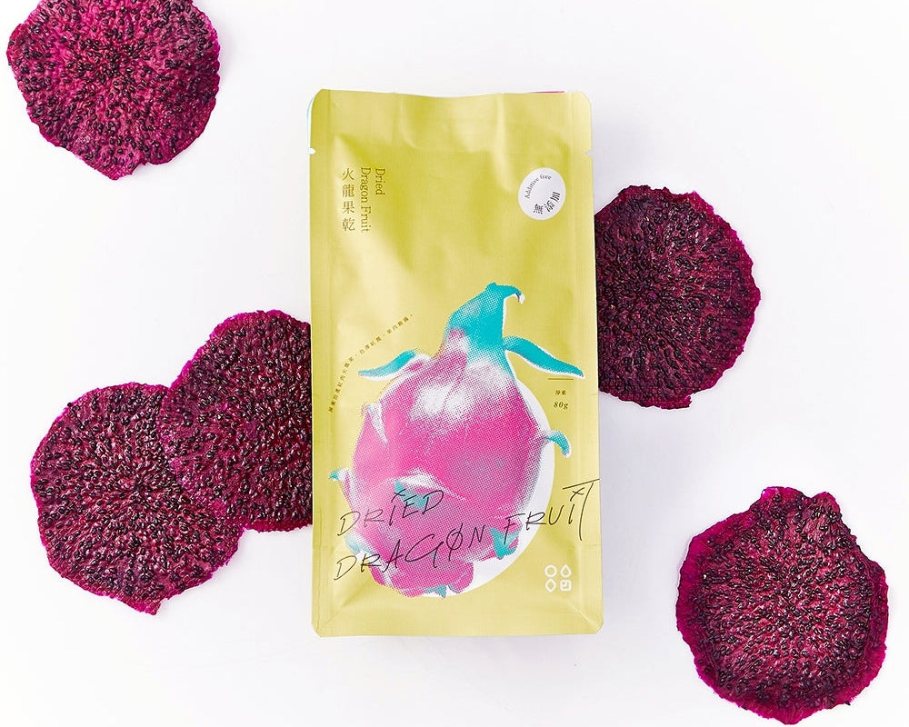 完熟の赤色が鮮やか！ドライドラゴンフルーツ